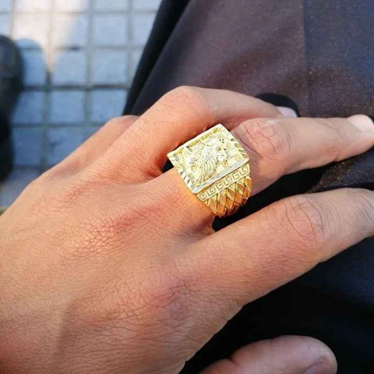 2PCS Hiphop Men Ring