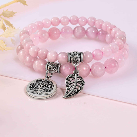 rose quartz healing bracelets