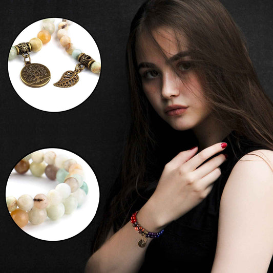 Amazonite Crystal Bracelet-Calming and Inner Peace