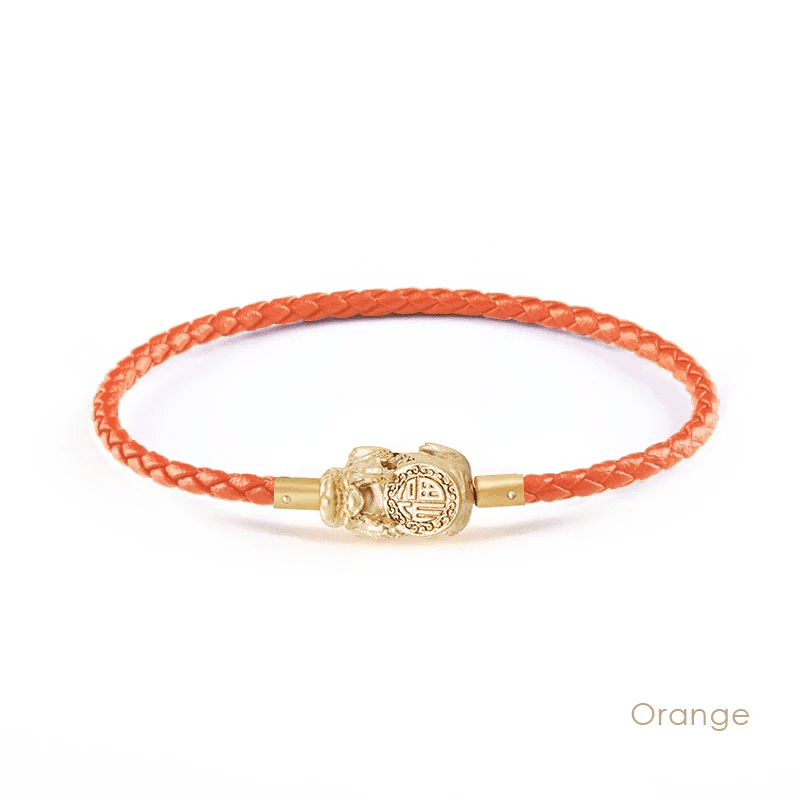 Fengshui Pixiu Bracelet Leather Bracelet Wealth Good Luck - ourlovejewelry