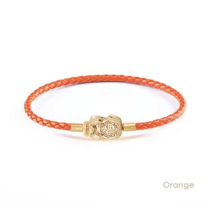 Fengshui Pixiu Bracelet Leather Bracelet Wealth Good Luck