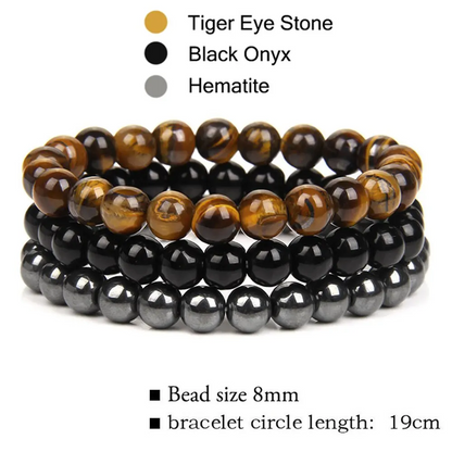 Mens Tiger eye Bracelet-Boost Courage and Confidence