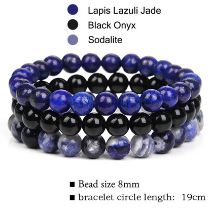 Lapis Lazuli Bracelet-Boost Self-expression&Self-awareness