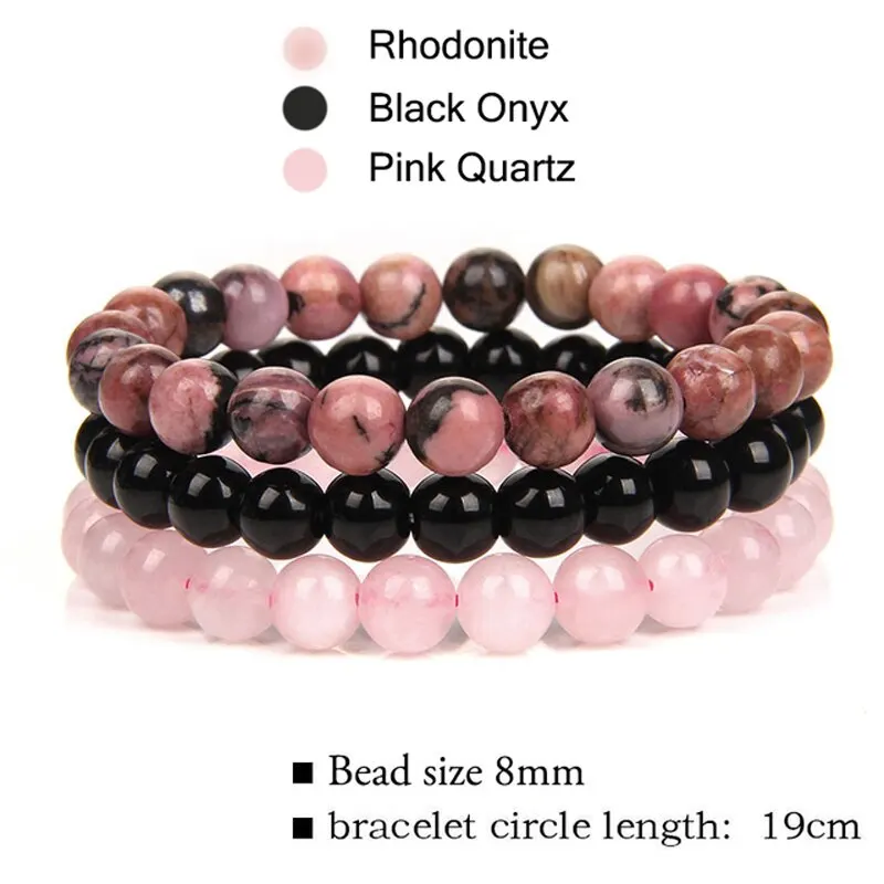 Rose Quartz Crystal Bracelet-Promote Love&Emotional Healing - ourlovejewelry