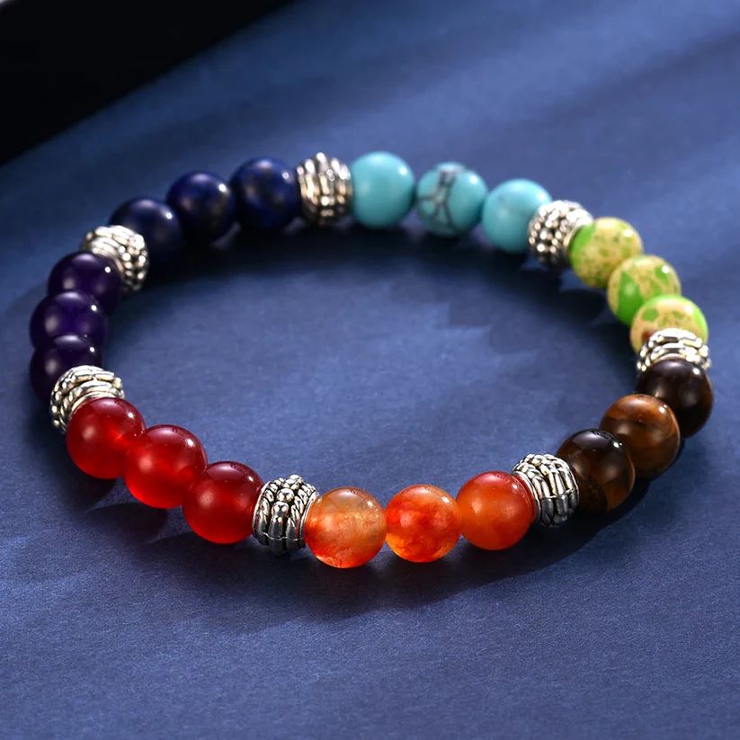 Seven Chakra Bracelet-heal your emotion and body - ourlovejewelry