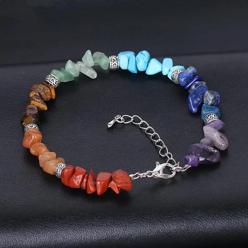 Natural 7 Chakra Bracelet-Boost Spiritual&Physical Healing - ourlovejewelry