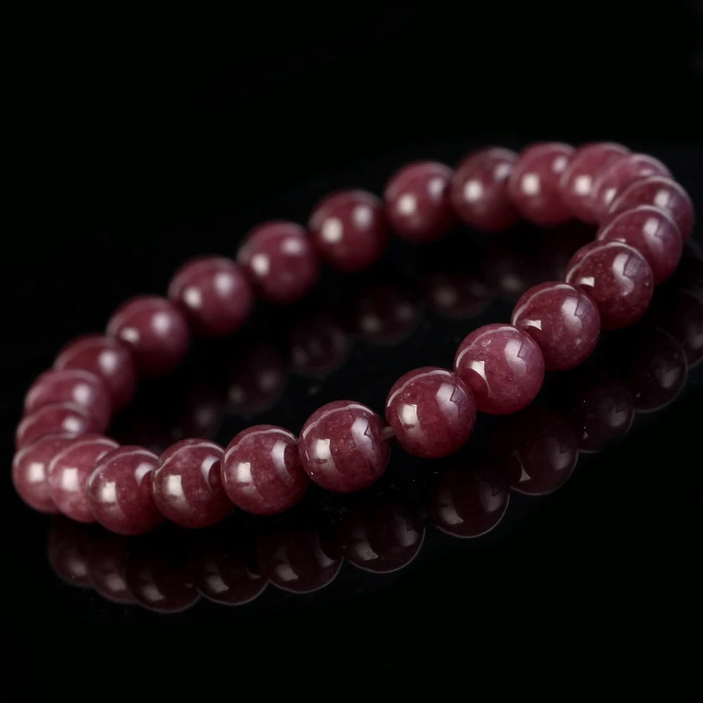 Natural Lepidolite Crystal Bracelet-Promote Inner Peace - ourlovejewelry