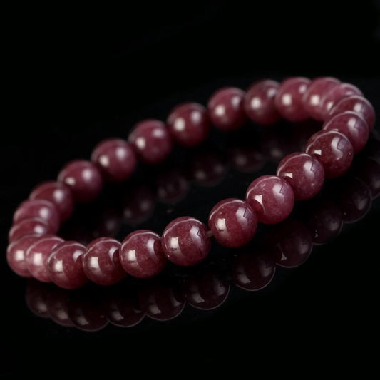 Natural Lepidolite Crystal Bracelet-Promote Inner Peace