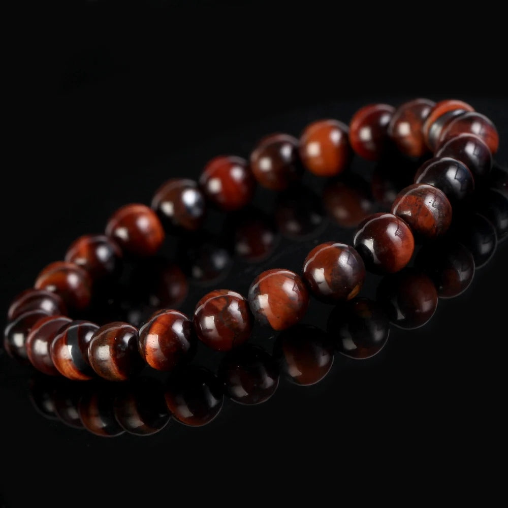 Red Tiger Eye Stone Bracelet-Boost Courage&Confidence - ourlovejewelry