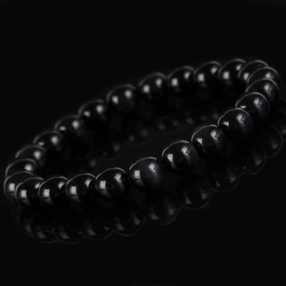 Natural Black Obsidian Bracelet-Enhance Protection