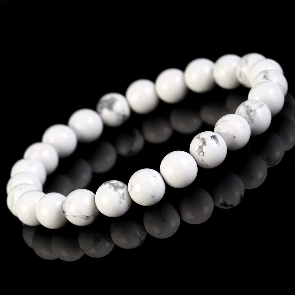 White Turquoise Bracelet-Boost Self-Acceptance - ourlovejewelry