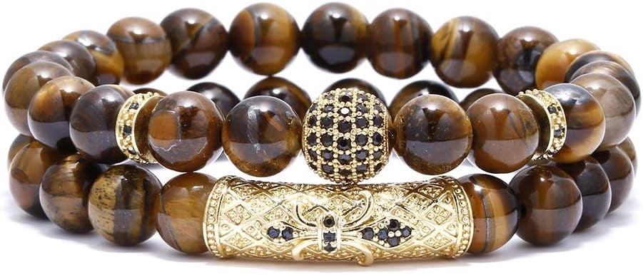 Natural Tiger Eye Stone Bracelet - ourlovejewelry