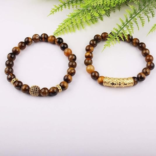 Natural Tiger Eye Stone Bracelet - ourlovejewelry