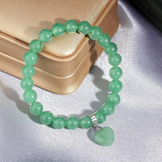Green Aventurine Bead Bracelet