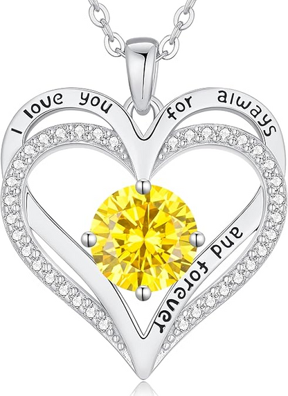 Nov Birthstone Necklaces for Women