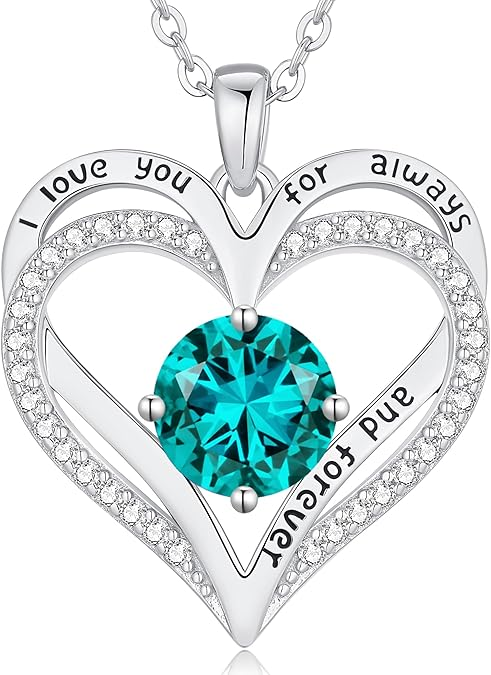 Dec Birthstone Necklaces For Women