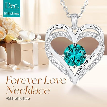 Dec Birthstone Necklaces For Women