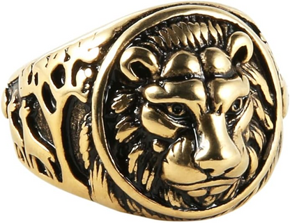 Gold Men Ring