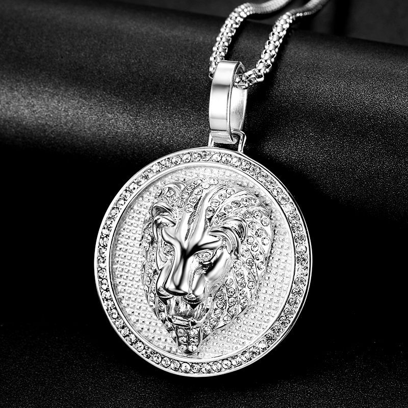 Lion Men Pendant Necklace - ourlovejewelry