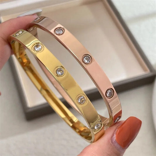 3PCS Women Gold Bangle