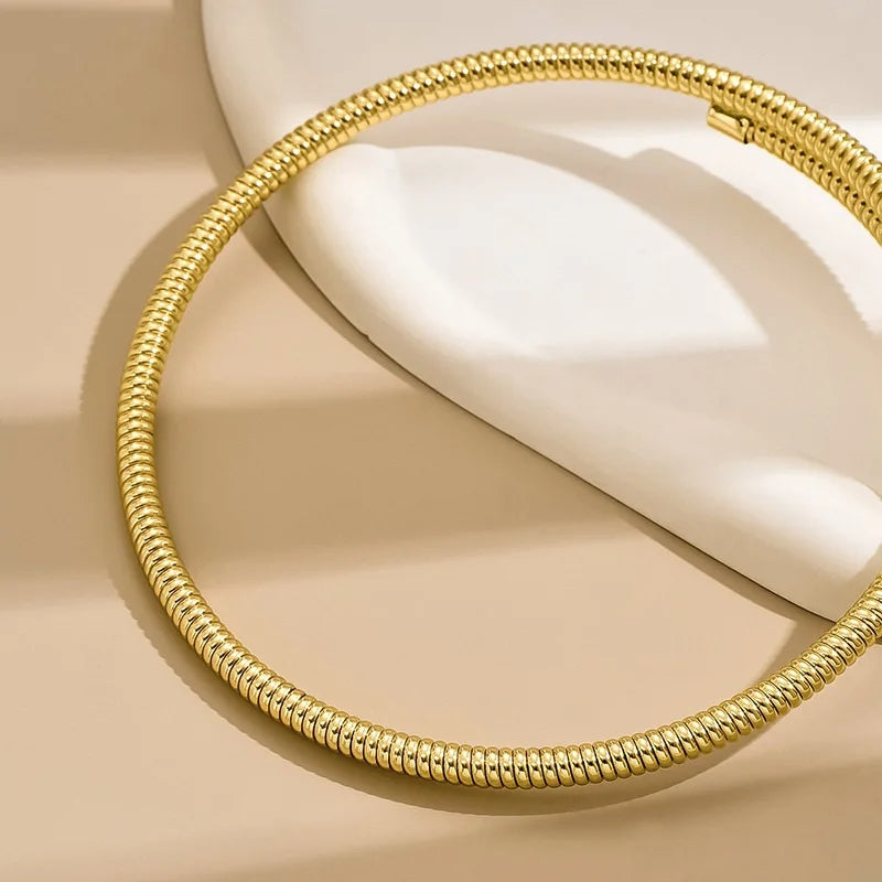 Adjustable Gold Women Choker - ourlovejewelry