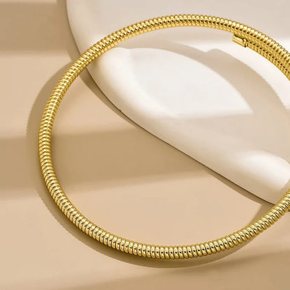 Adjustable Gold Women Choker