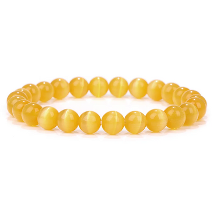Natural Citrine Stone Bracelet-Success and Wealth