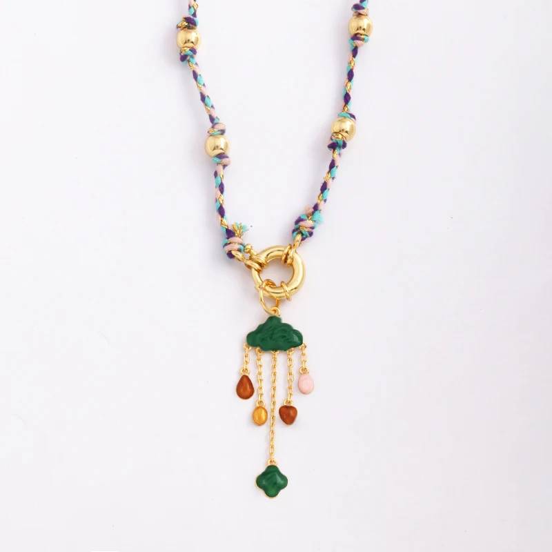 Colourful Boho Necklace - ourlovejewelry