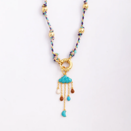 Colorful Women  Boho Necklace