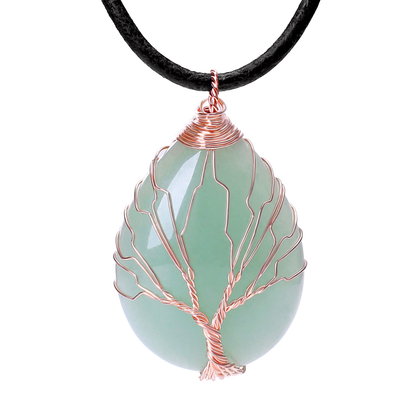 Green Aventurine Necklace-Attract Wealth&Success