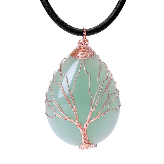 Green Aventurine Necklace-Attract Wealth&Success