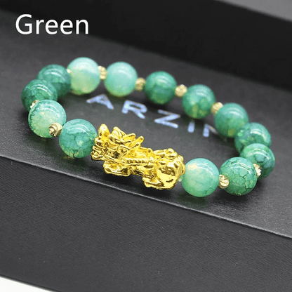 Obsidian Stone Feng Shui Bracelet