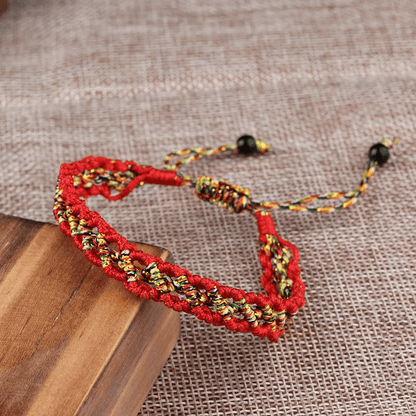 Handmade Lucky Red String Bracelet Adjustable