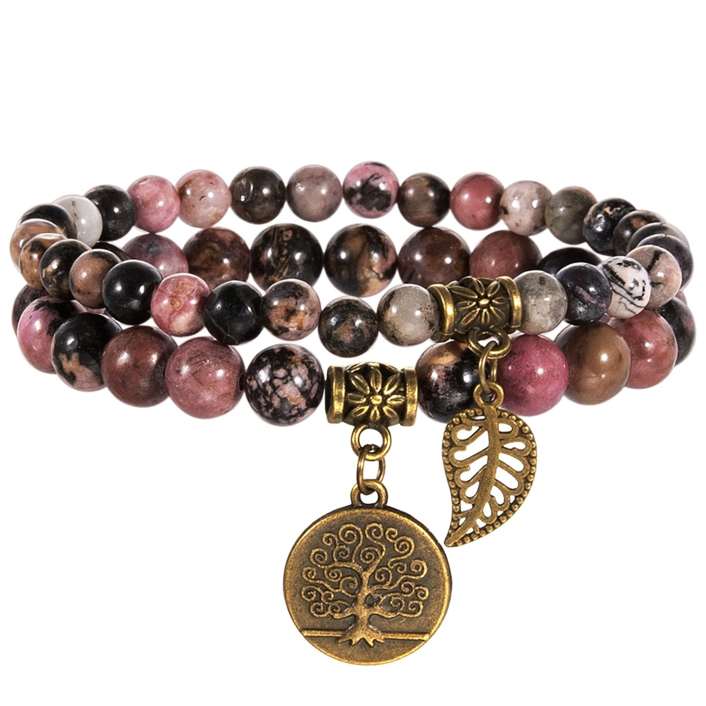 Rhodonite Stone Healing Bracelet - ourlovejewelry