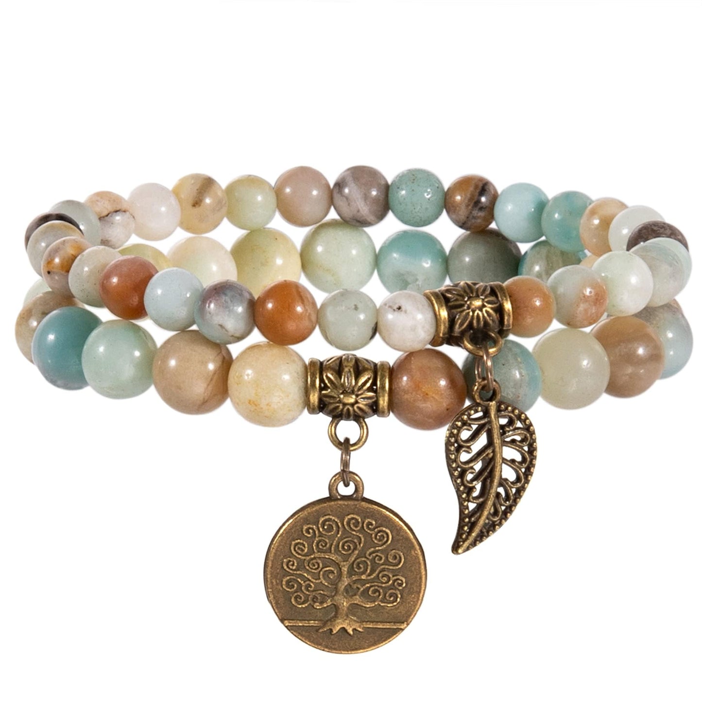 Amazonite Crystal Bracelet-Calming and Inner Peace - ourlovejewelry