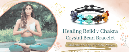 7 Chakra Healing Crystals Bracelet Adjustable