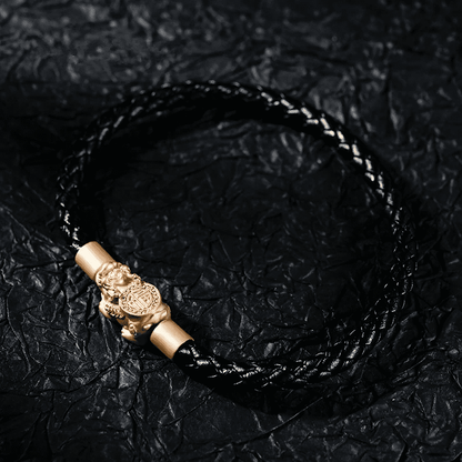 Fengshui Pixiu Bracelet Leather Bracelet Wealth Good Luck