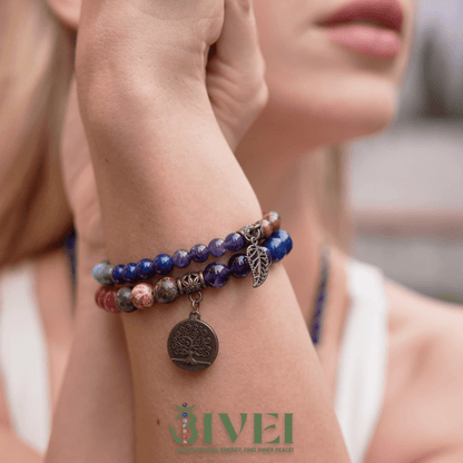 Healing Crystal Energy Bracelet Adjustable