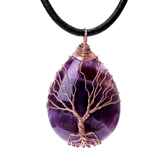 Amethyst Necklace-Attract Inner Balance