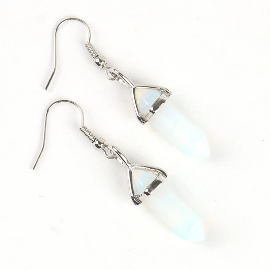 Natural Opal Earring-Attract Creativity and Fortune