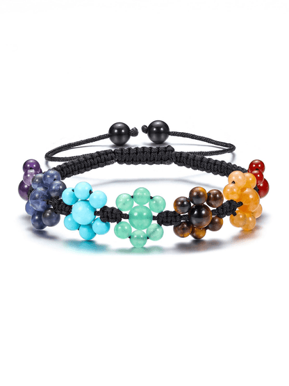 7 Chakra Healing Crystals Bracelet Adjustable