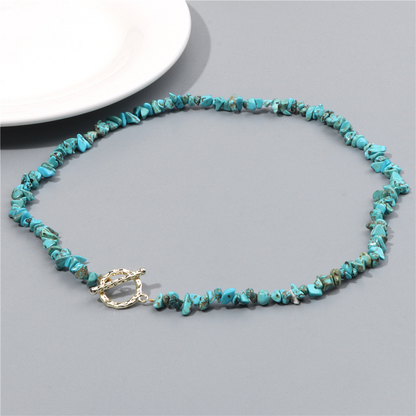 Turquoise Necklace- Protection&Wealth&luck